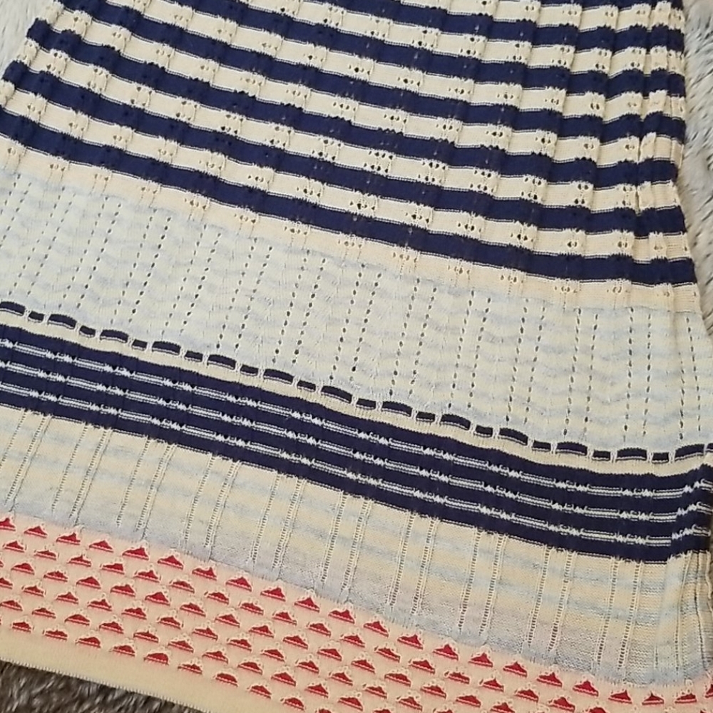 Knit Wrap Dress V Neck, Long Belt. - Picture 10 of 16